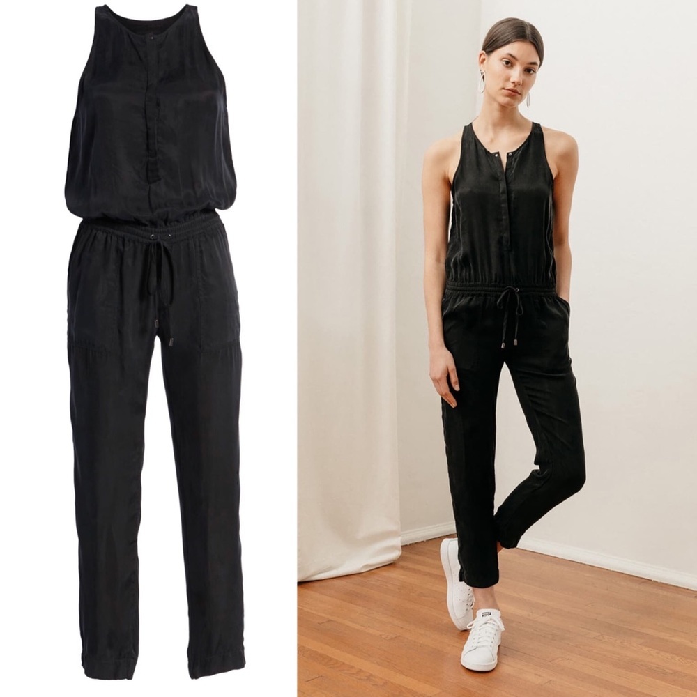 Rails Black Erin Jumpsuit Size Small